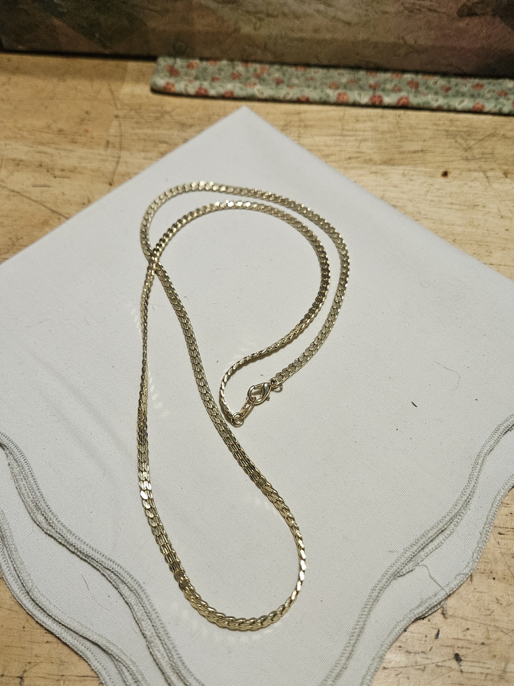 Gold Tone Women's Chain Necklace - Classic Everyday Jewelry
